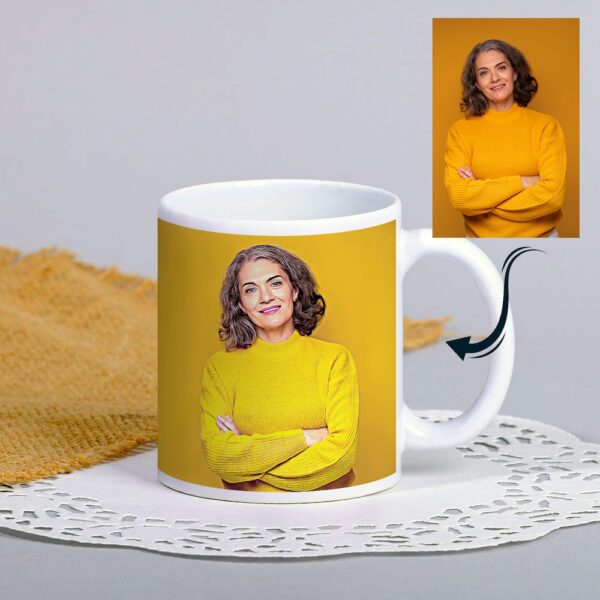 Personalised Vibrant Photo to Art Mug - Image 2