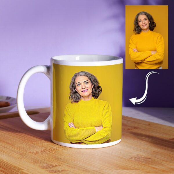 Personalised Vibrant Photo to Art Mug - Image 3