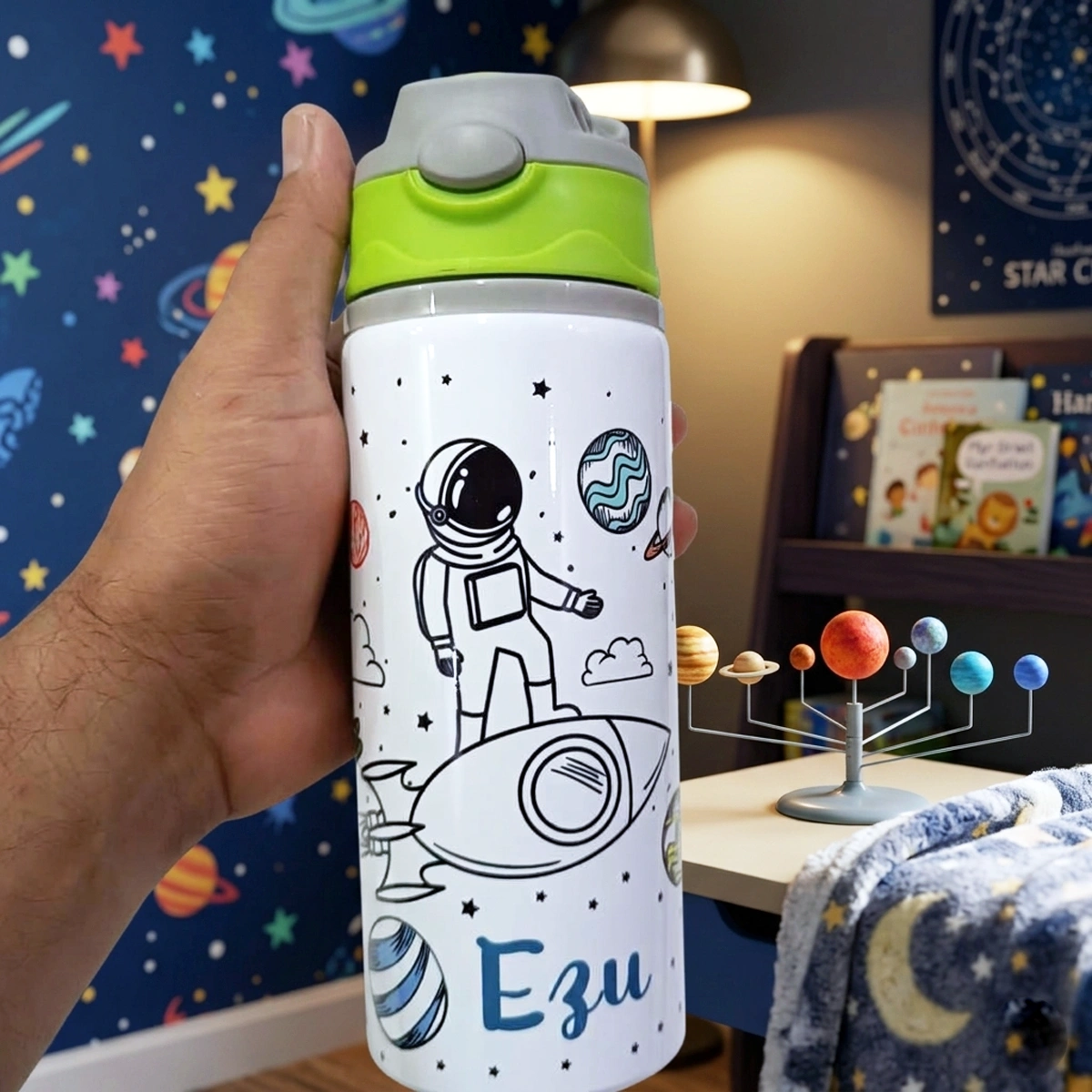 Astranaout-bottlenew1-pr01 Personalized Astronaut Water Bottle - Image 1