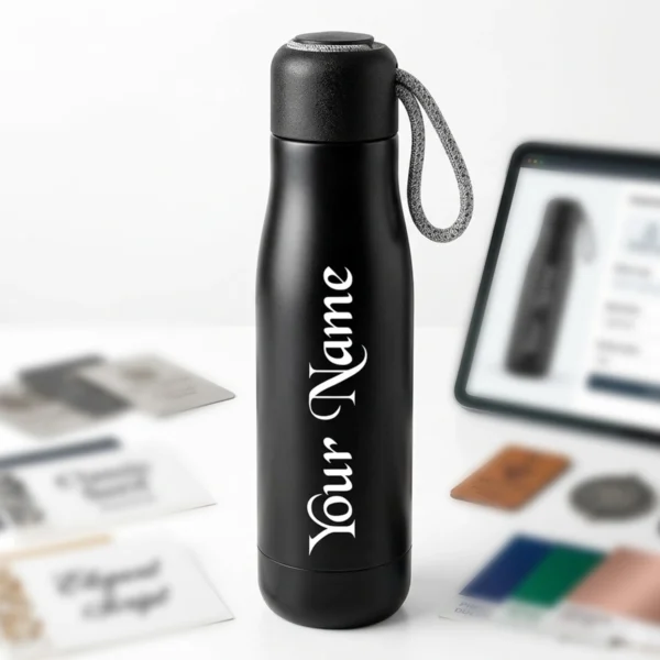 Personalized Stainless Steel Insulated Water Bottle - Image 2