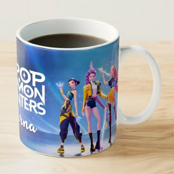 Personalized Demon Hunters Ceramic Coffee Mug - Image 2