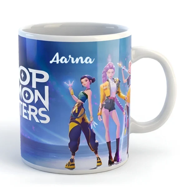 Personalized Demon Hunters Ceramic Coffee Mug - Image 6