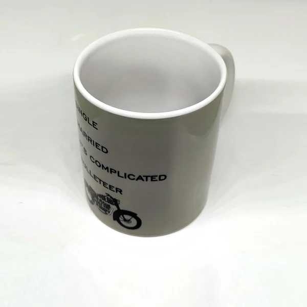 Bulleteer Funny Motorcycle Rider Ceramic Coffee Mug - Image 2