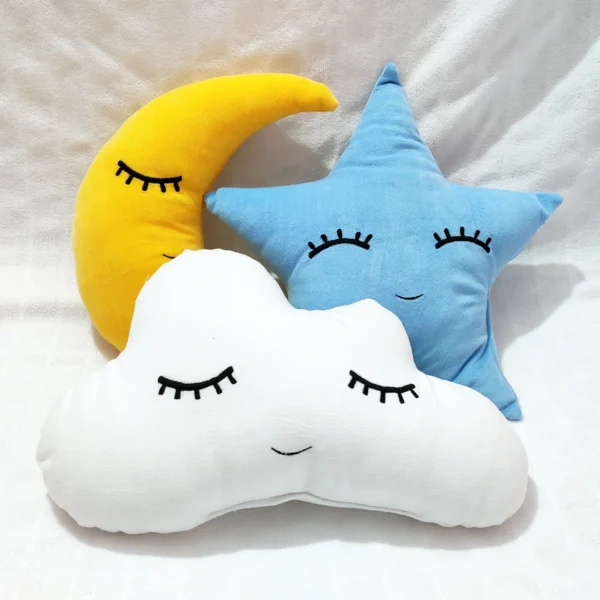 Kids Moon Star Cloud Cushion Pillow