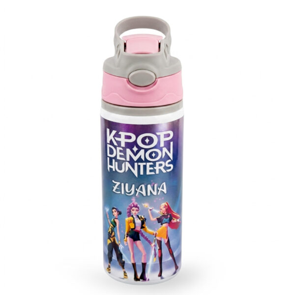 Personalized KPOP Demon Hunters Kids Bottle
