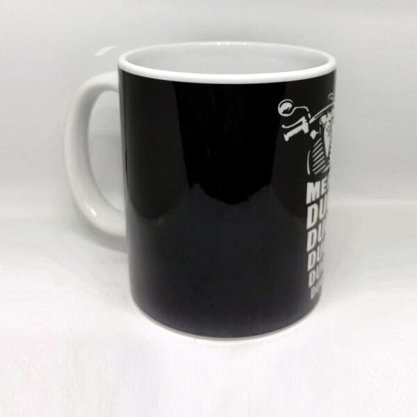 Meri Dug Dug Black Ceramic Coffee Mug - Image 2